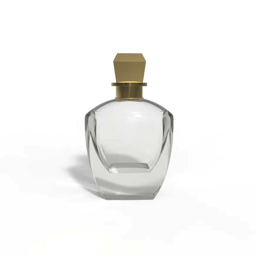 Shiny Perfume Bottle Fine Glass