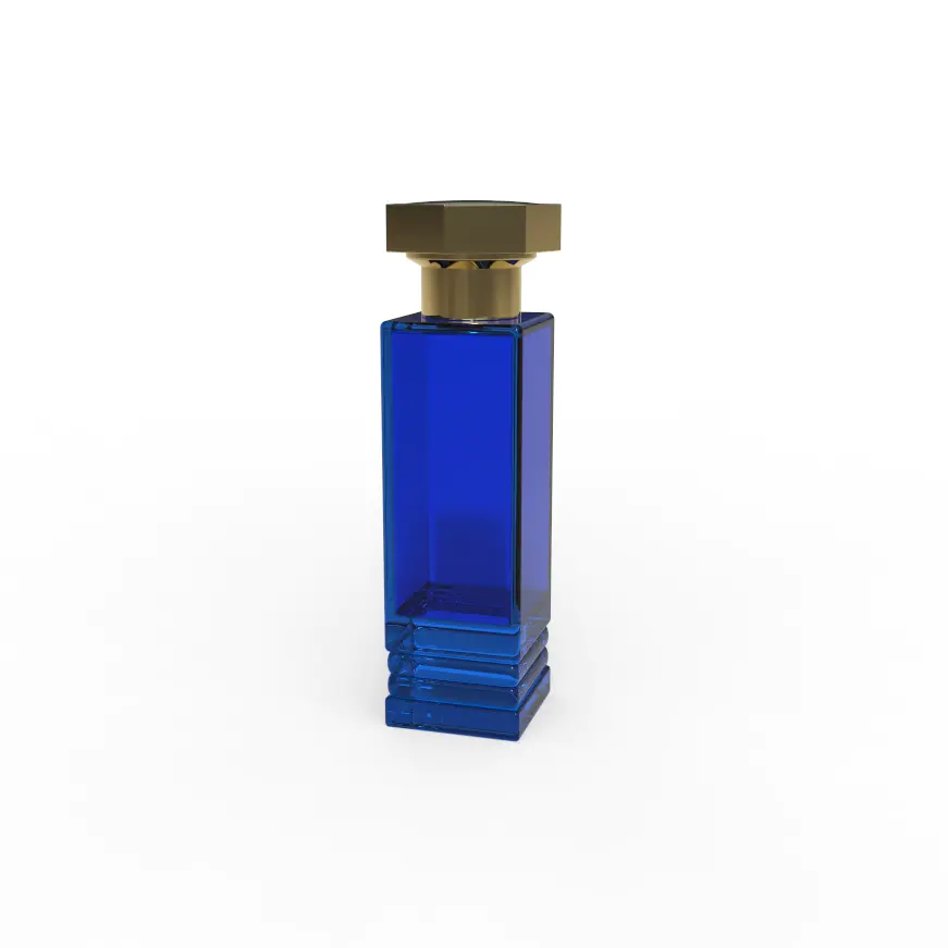 Color coating decoration perfume bottle supplier China
