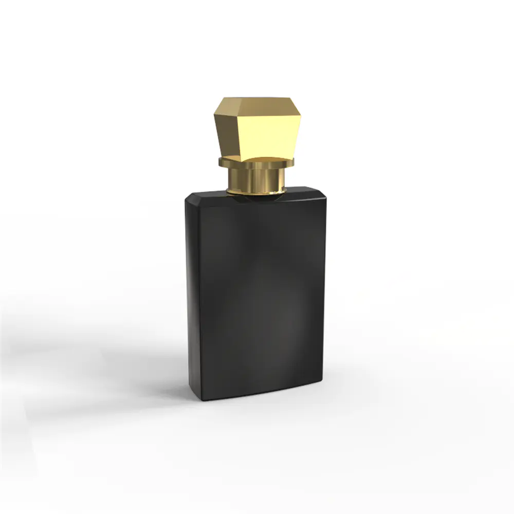 Rectangle shape fragrance perfume glass bottle manufacturer
