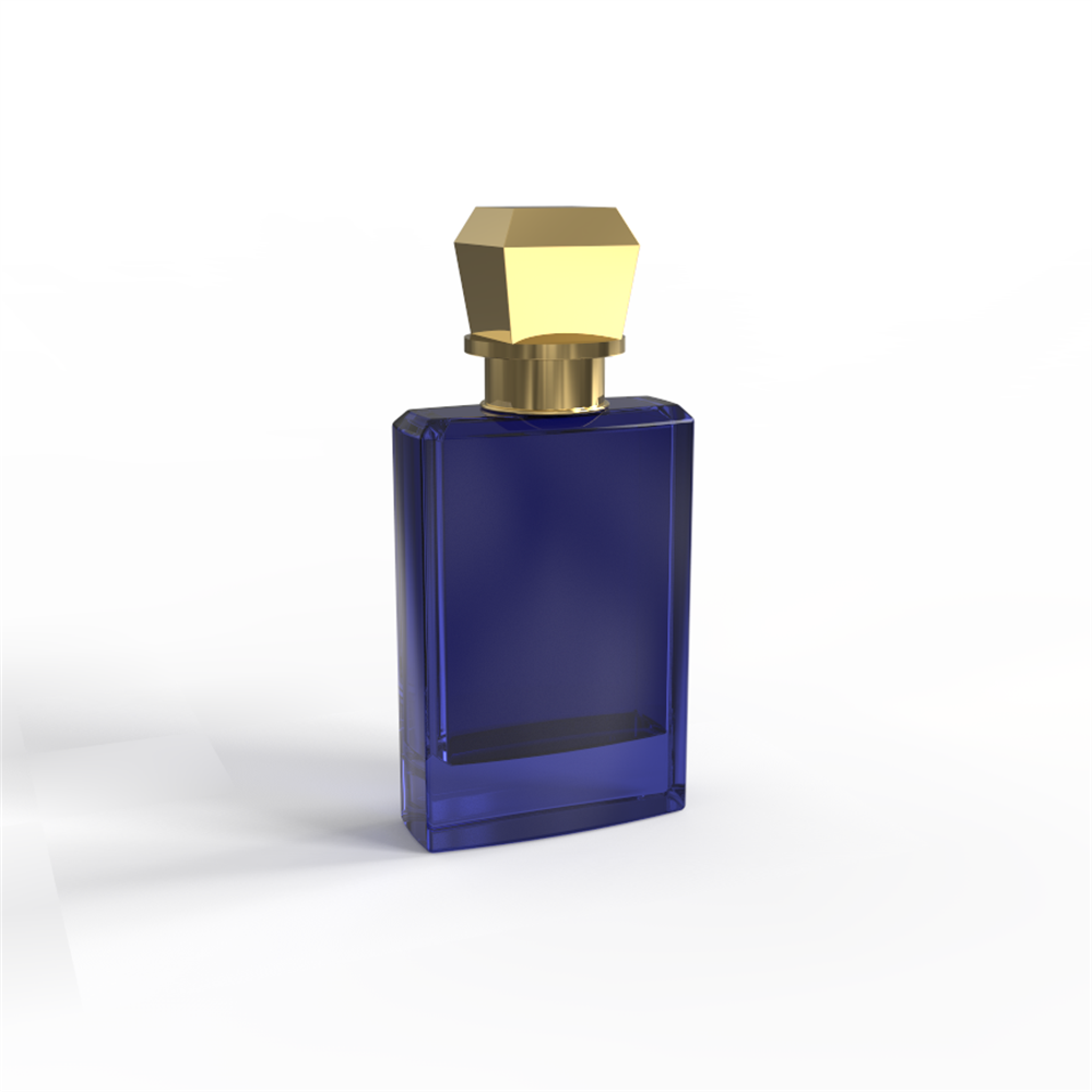 Rectangle shape fragrance perfume glass bottle manufacturer