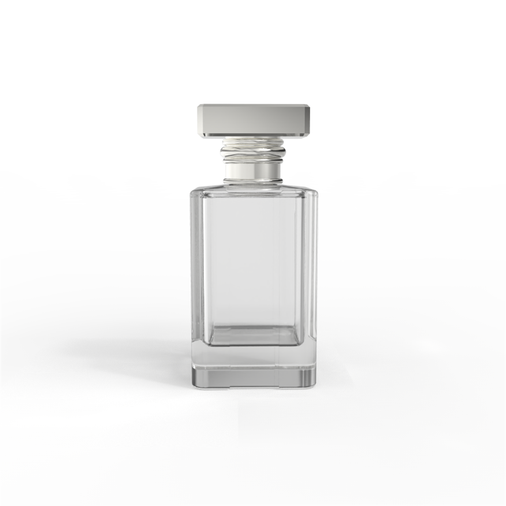 Regular But Hot Selling Tall squared Fancy Perfume Glass Bottle