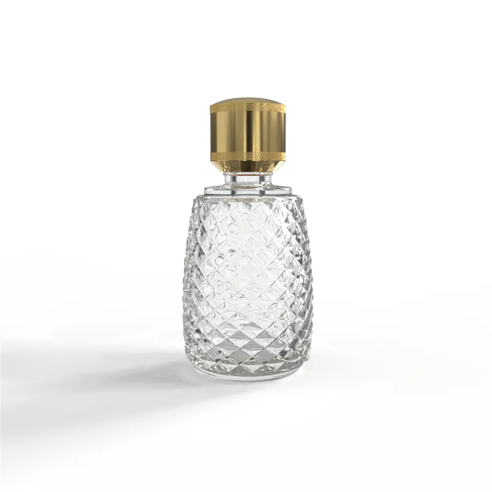 Elegant shinny round sprayer perfume bottle China Supplier