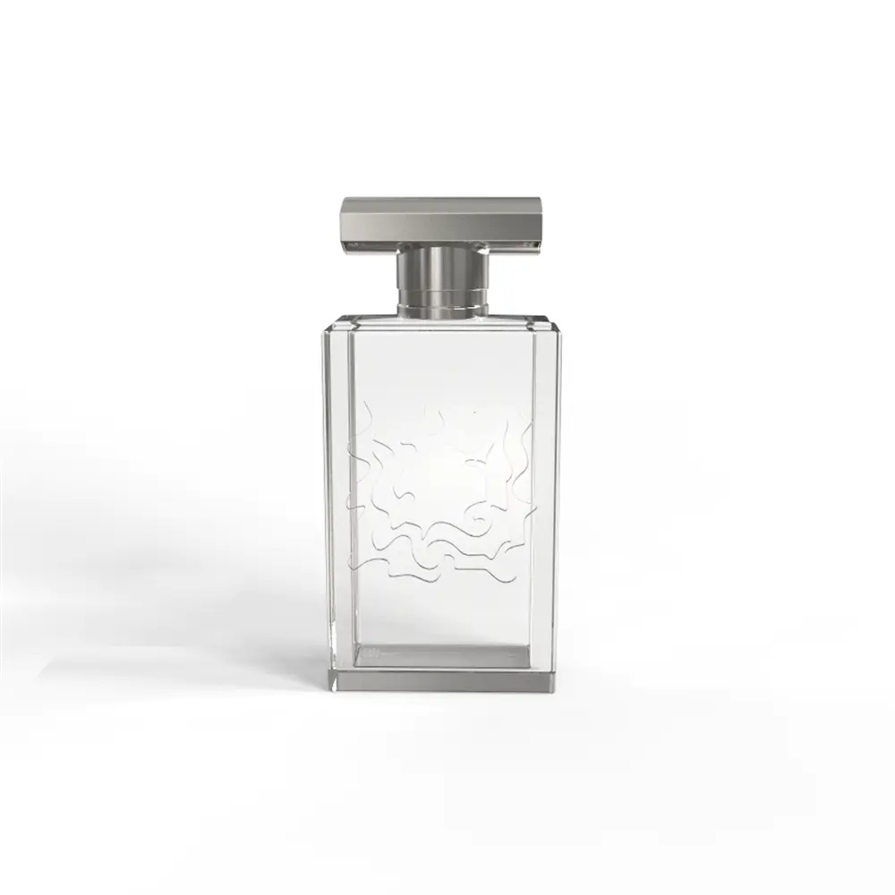 Easy Taking Tall rectangle shape OEM perfume bottle