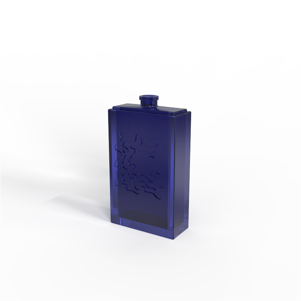 Easy Taking Tall rectangle shape OEM perfume bottle