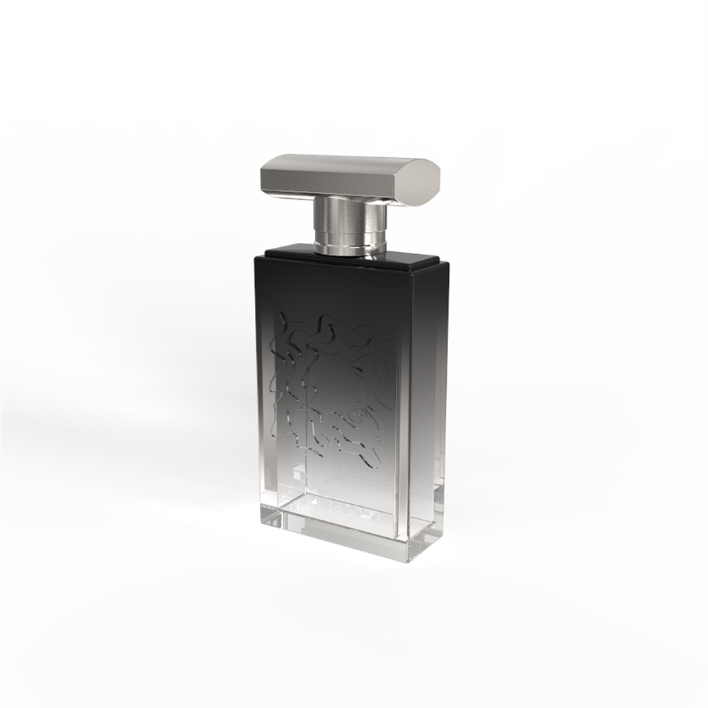 Easy Taking Tall rectangle shape OEM perfume bottle