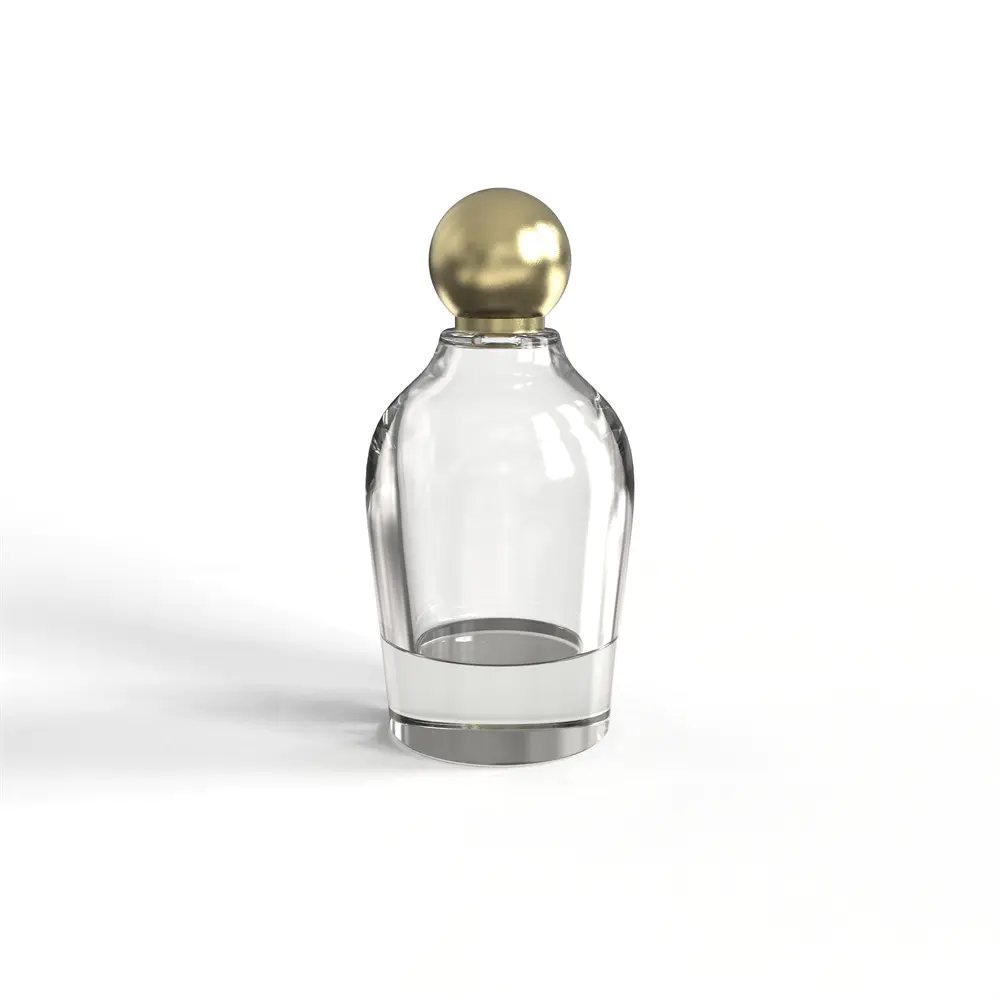 Essential Glass Bottle Matched With Luxury Zamac Cap