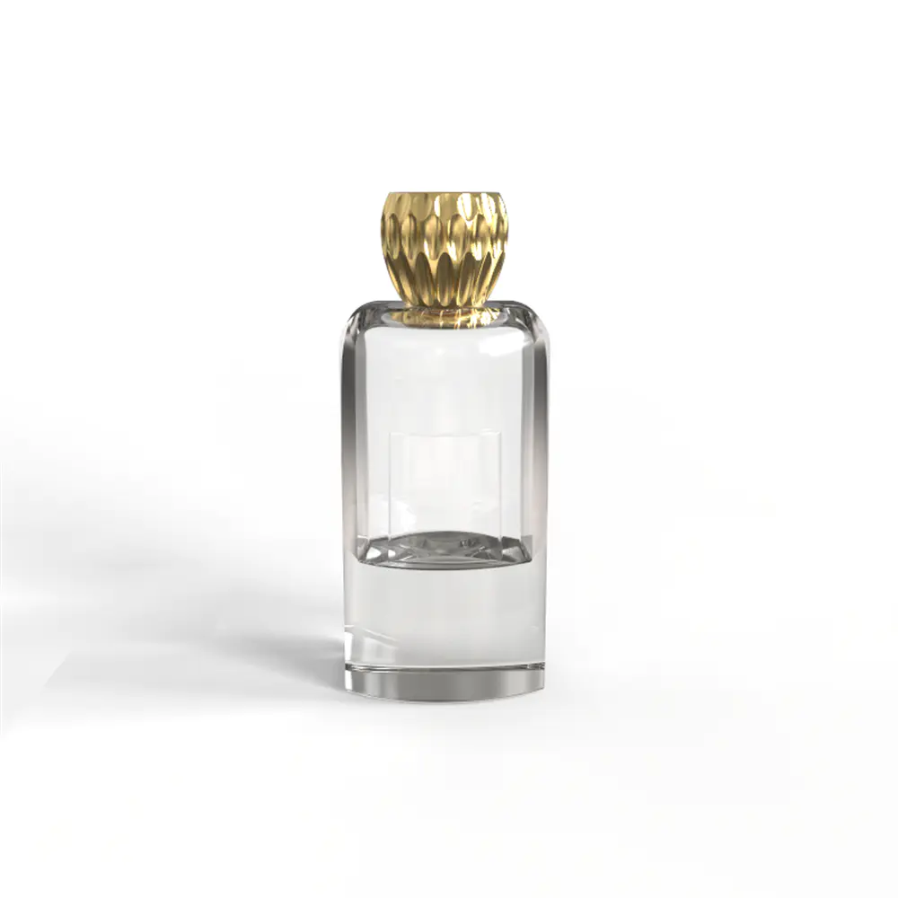 Customized Unique Black Cosmetic Bottle For Parfum