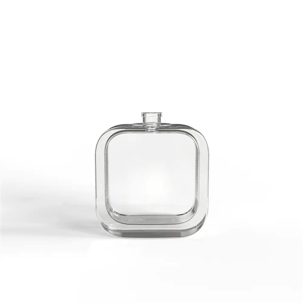 New Arrival 100ML gold fragrance bottle perfume glass