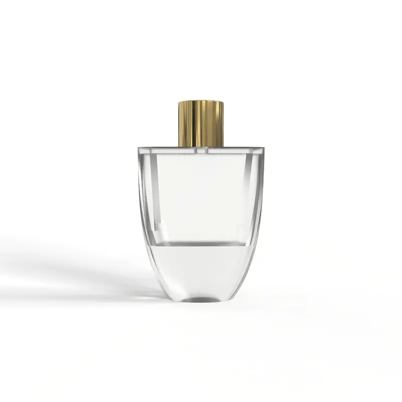 Luxury recyclable 30ml 50ml 100ml frosted glass perfume bottle