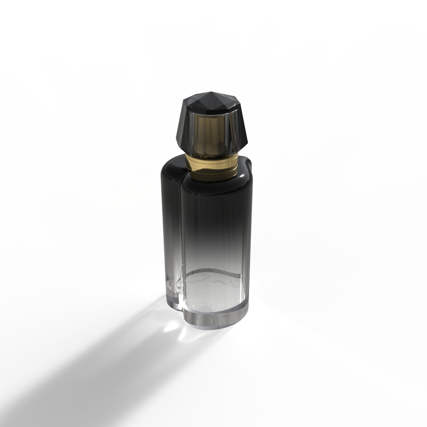 Elegant Glass Bottle Romantic Heart