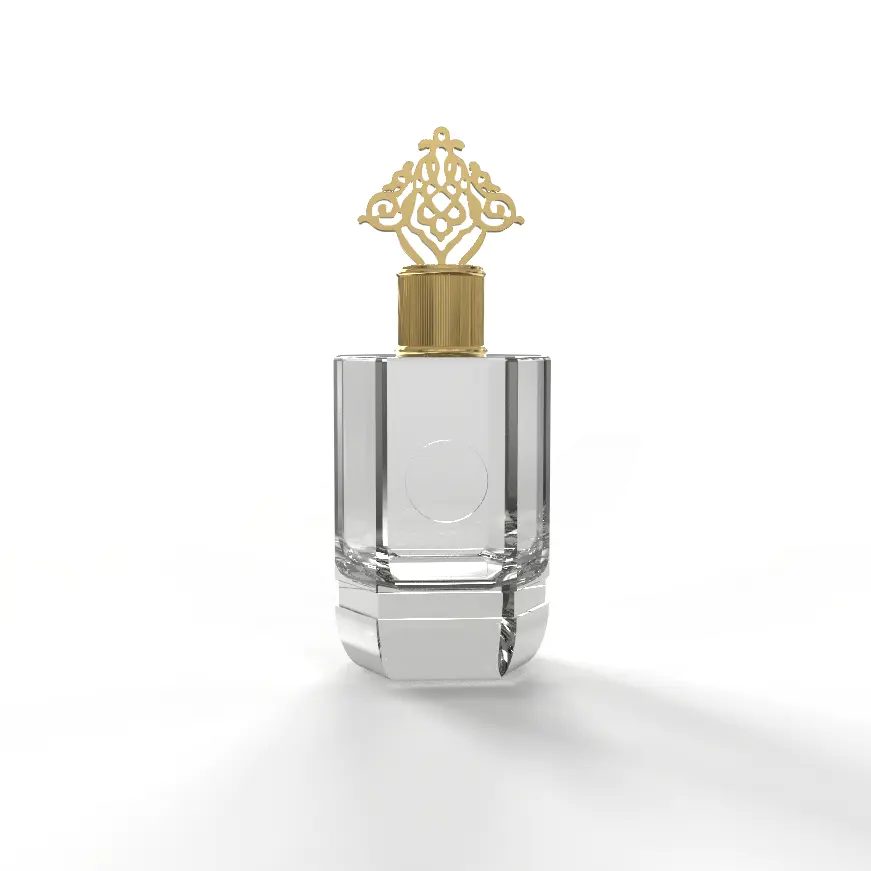 Fashion-Forward Fragrance Glass Bottle