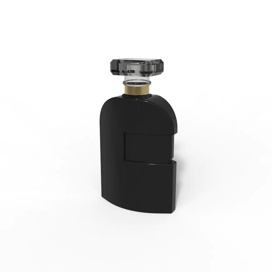 Stylish Ultra Clear Perfume Glass Bottle