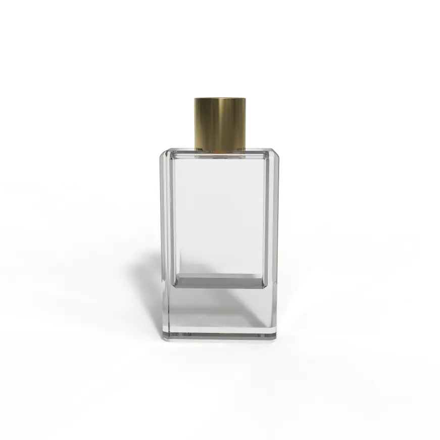 Thick Glass Bottom ABS Lid Fragrance Bottle