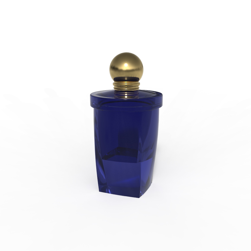Fancy Shape Ideal Glass Scent Bottle