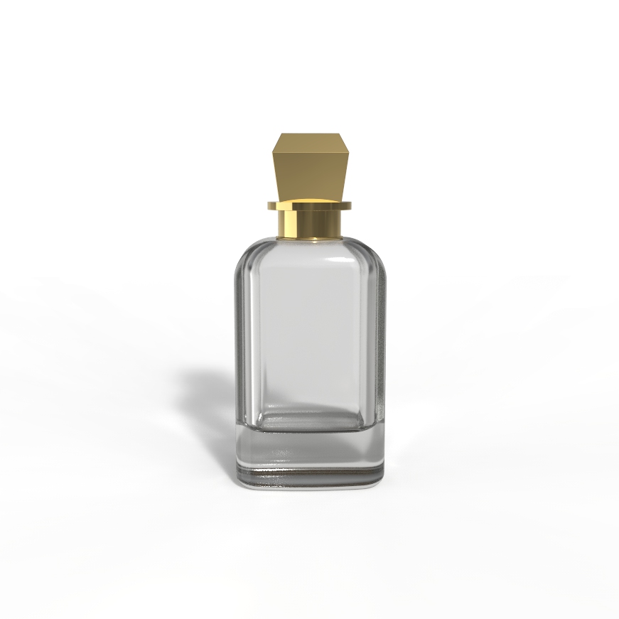 Stylish Bottle Delicate Perfume Glass