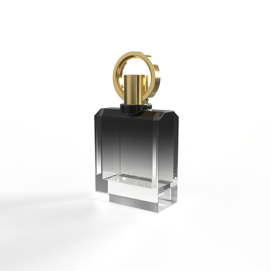 Contemporary Style Scent Glass Bottle Premium Zamac