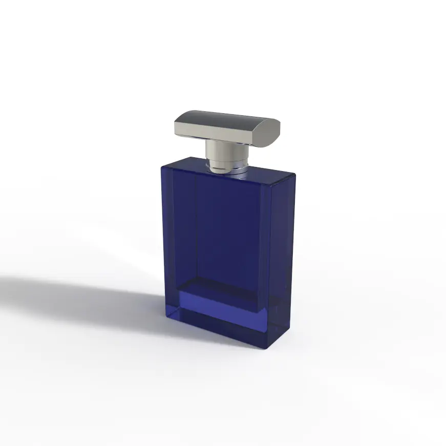 Fragrance Glass Bottle Opting For Frosting, Coating Or Metallizing