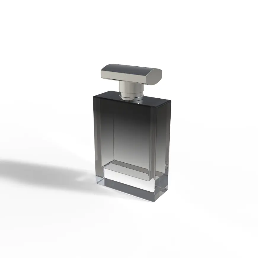 Fragrance Glass Bottle Opting For Frosting, Coating Or Metallizing
