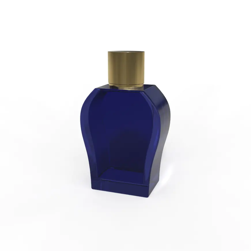Deluxe Fragrance Glass Bottle Zamac Cap