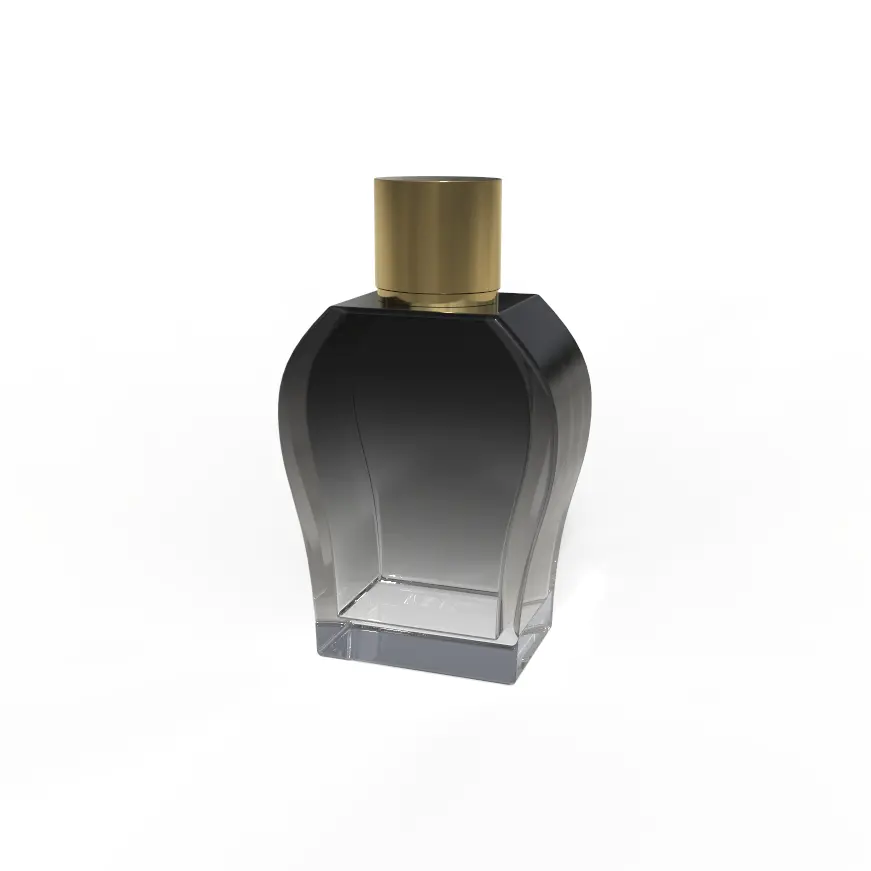 Deluxe Fragrance Glass Bottle Zamac Cap