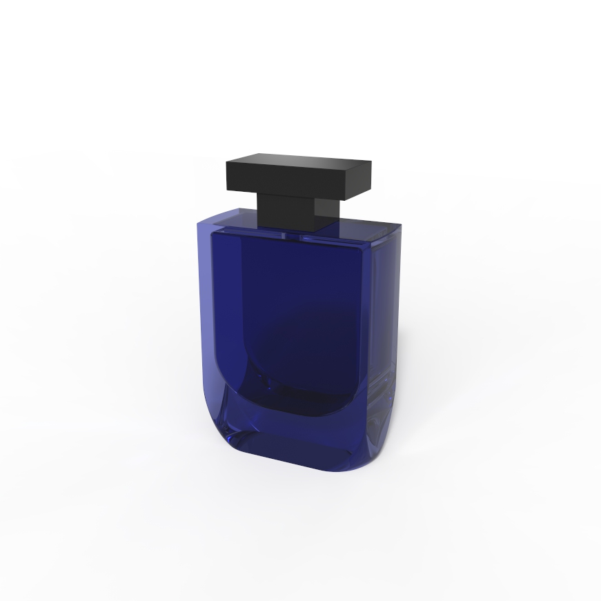 Transparent& Opaque Coated Glass Bottle