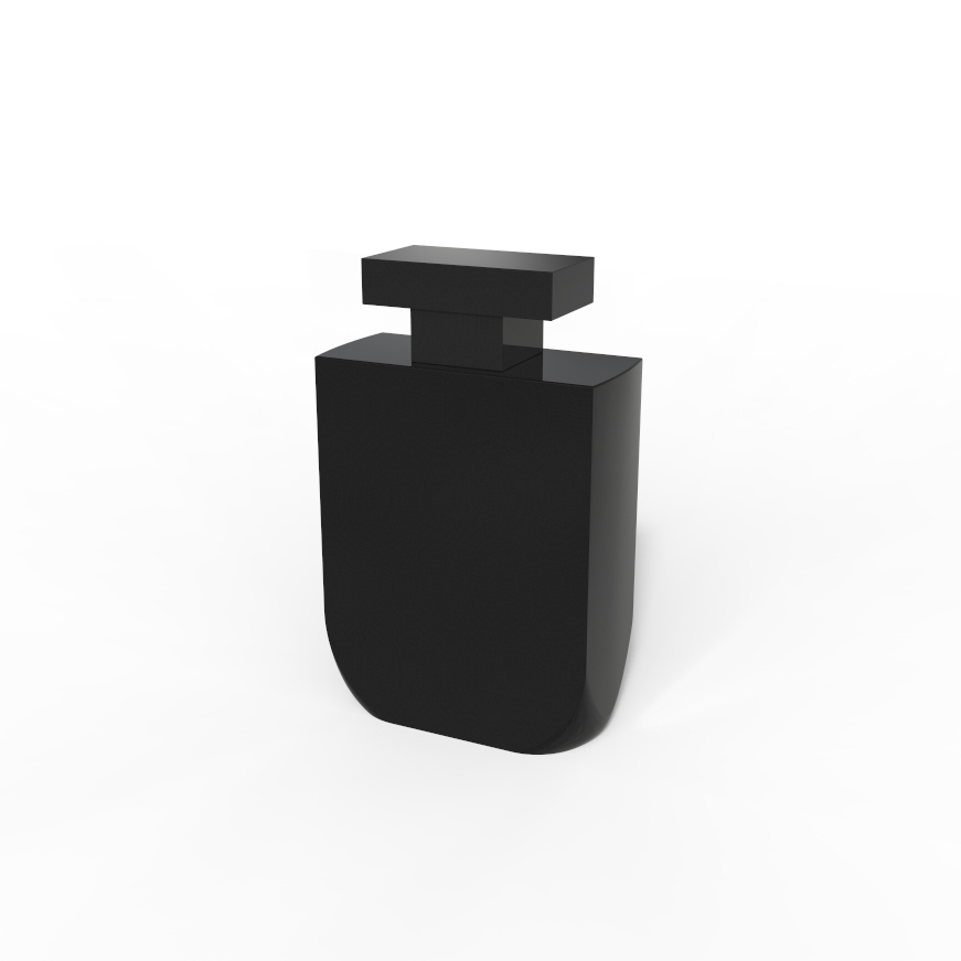 Transparent& Opaque Coated Glass Bottle