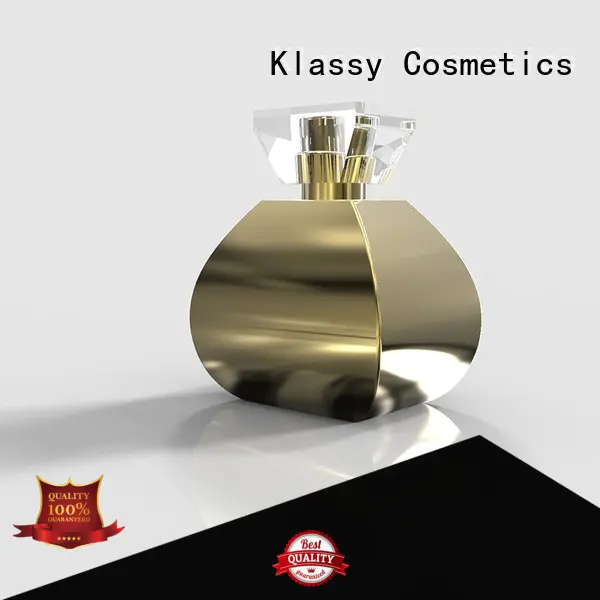 filling perfume bottle painted Klassy Cosmetics company
