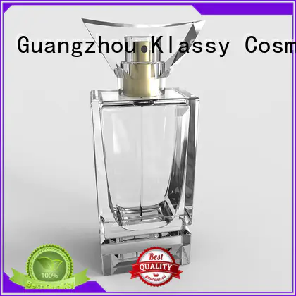 Klassy Cosmetics hot sale diamond perfume bottle ABS cap perfume
