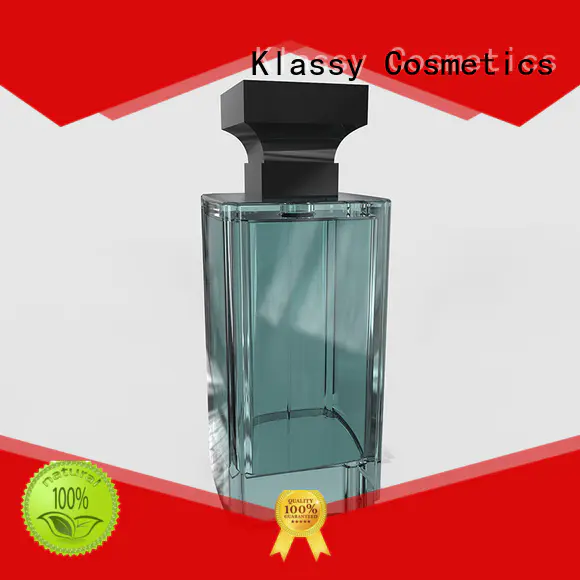 customized 100ml perfume bottle ABS cap perfume package