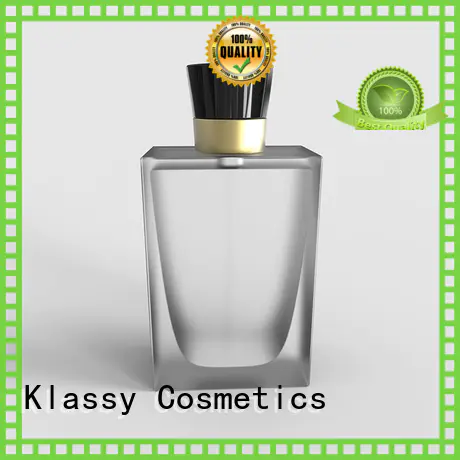 Klassy Cosmetics perfume bottles wholesale uk ABS lid perfume bottle