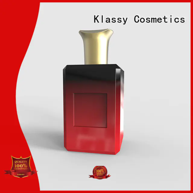 Klassy Cosmetics customized perfume bottle ABS lid perfume package