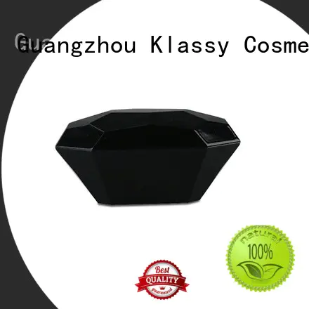 Klassy Cosmetics black plastic screw caps high quality perfume cap