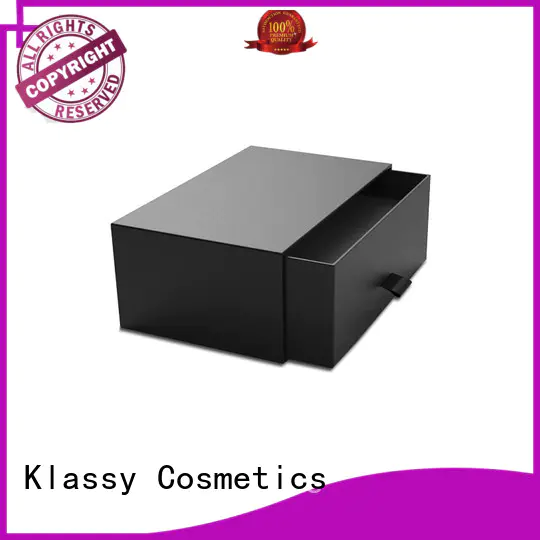 paper box with lid locked around wood Warranty Klassy Cosmetics