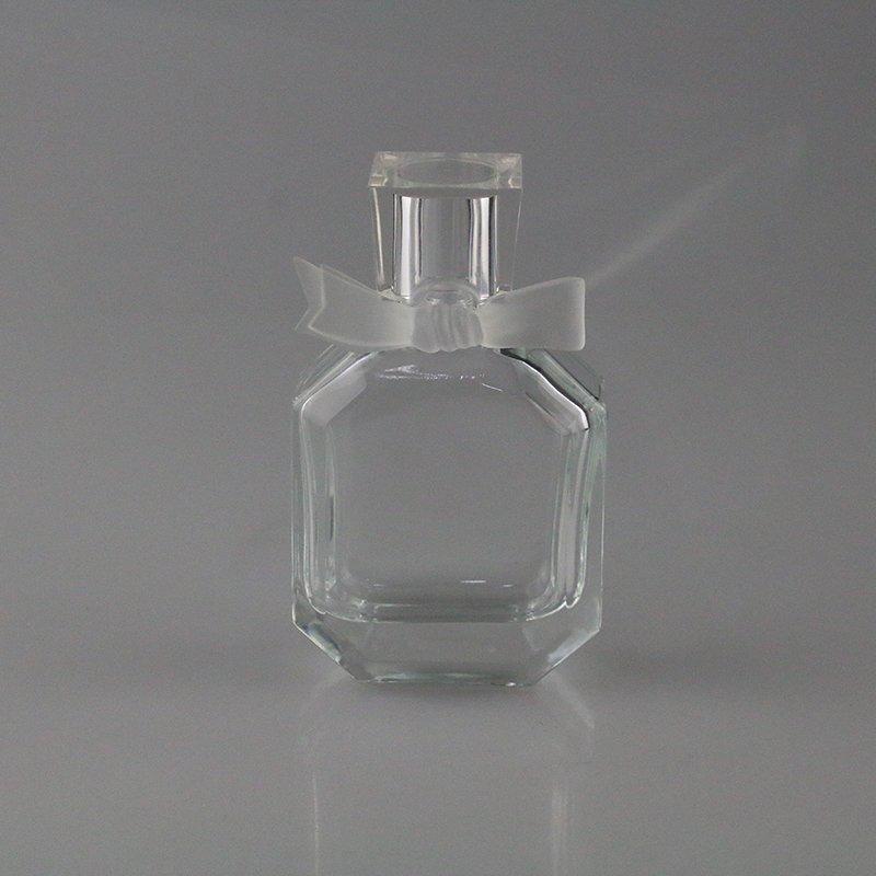50ml pure hand polishing glass crystal bottle for perfume
