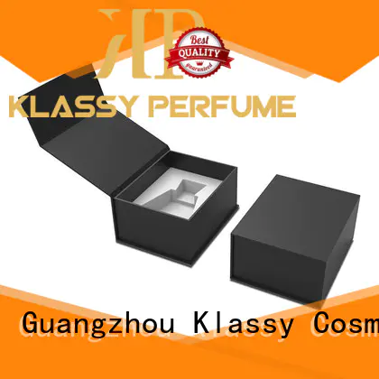 Klassy Cosmetics perfume box design soft touch perfume