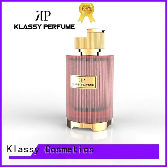 Klassy Cosmetics design for customer unique perfume bottles noble perfume package