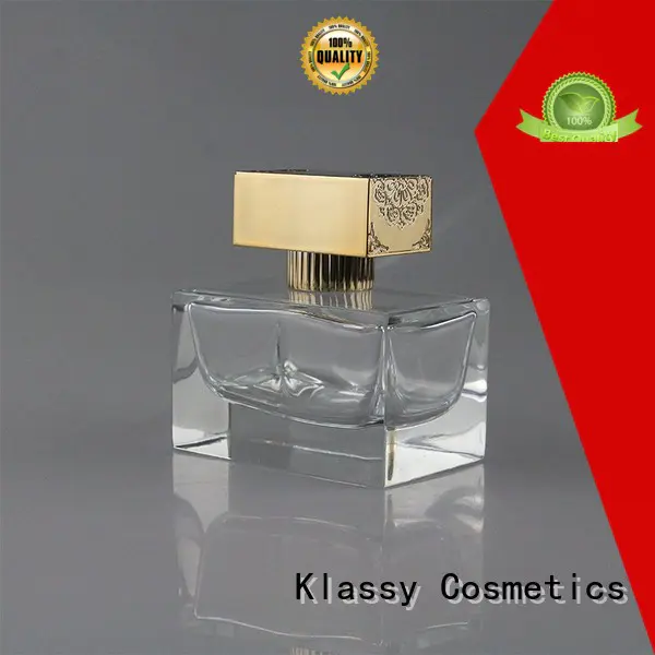bottle cylinder Klassy Cosmetics Brand 50ml glass bottles factory