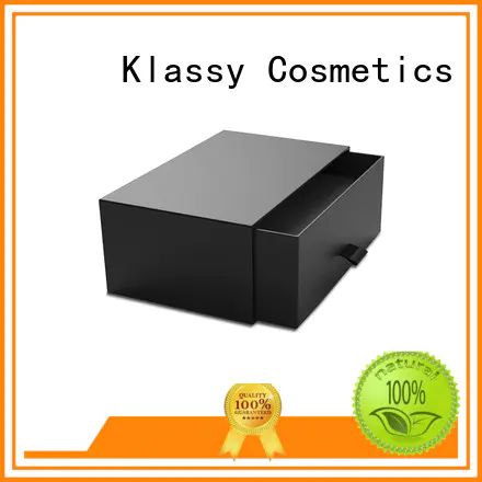 Klassy Cosmetics square gift boxes with lids cylinder box perfume package