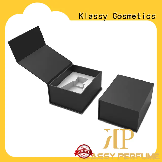 magnetic gift box perfume package Klassy Cosmetics