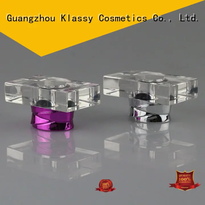 lid plastic wholesale glass perfume spray bottles transparent Klassy Cosmetics