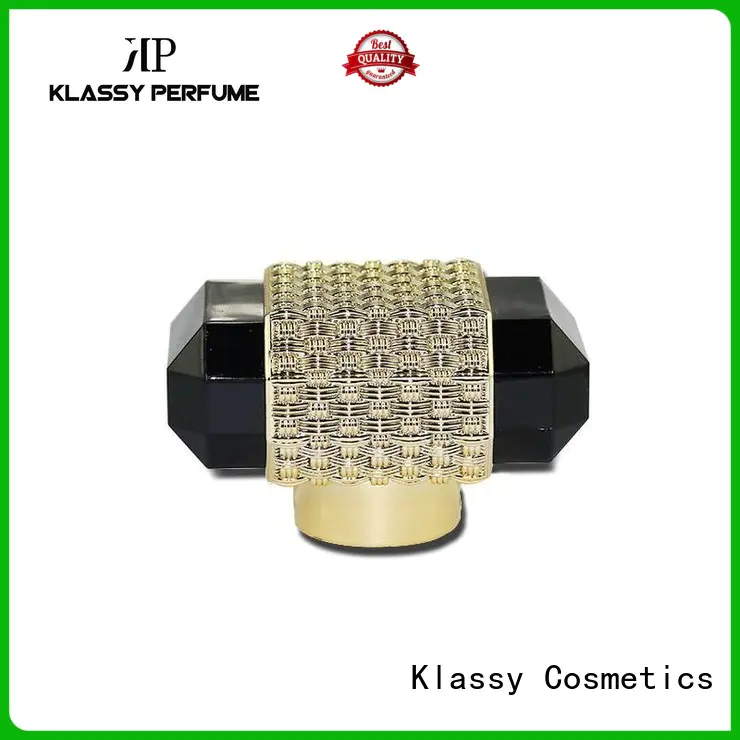 Klassy Cosmetics oem perfume with flower cap at discount perfume bottle