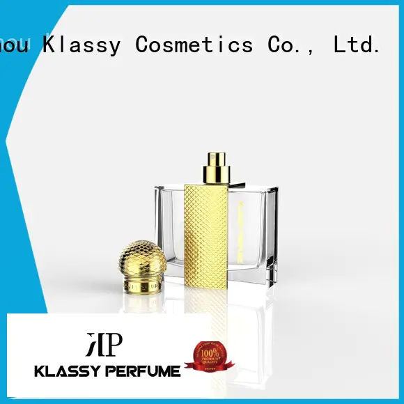 Klassy Cosmetics Brand perfume water wave perfume design golden